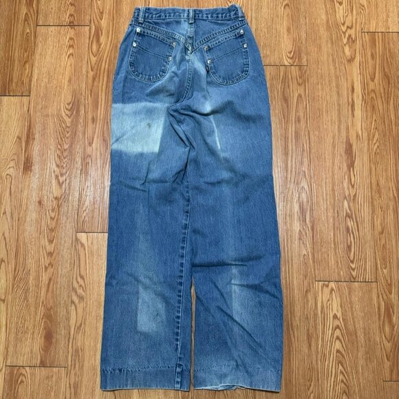 Vintage 70s Women’s Levi’s Faded Flare True Vintage Jeans‎ - Picture 2 of 8